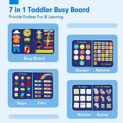 Montessori Busy Book for Toddlers