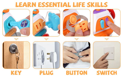 Montessori Baby Busy Board Cube