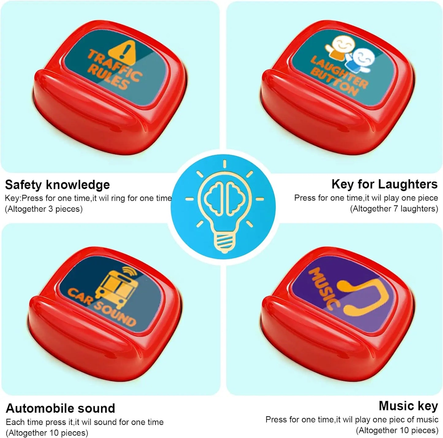 Montessori Interactive Bus Toy