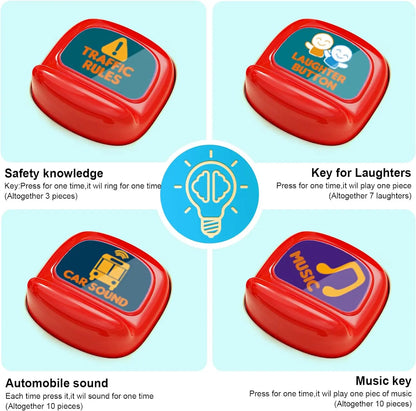 Montessori Interactive Bus Toy