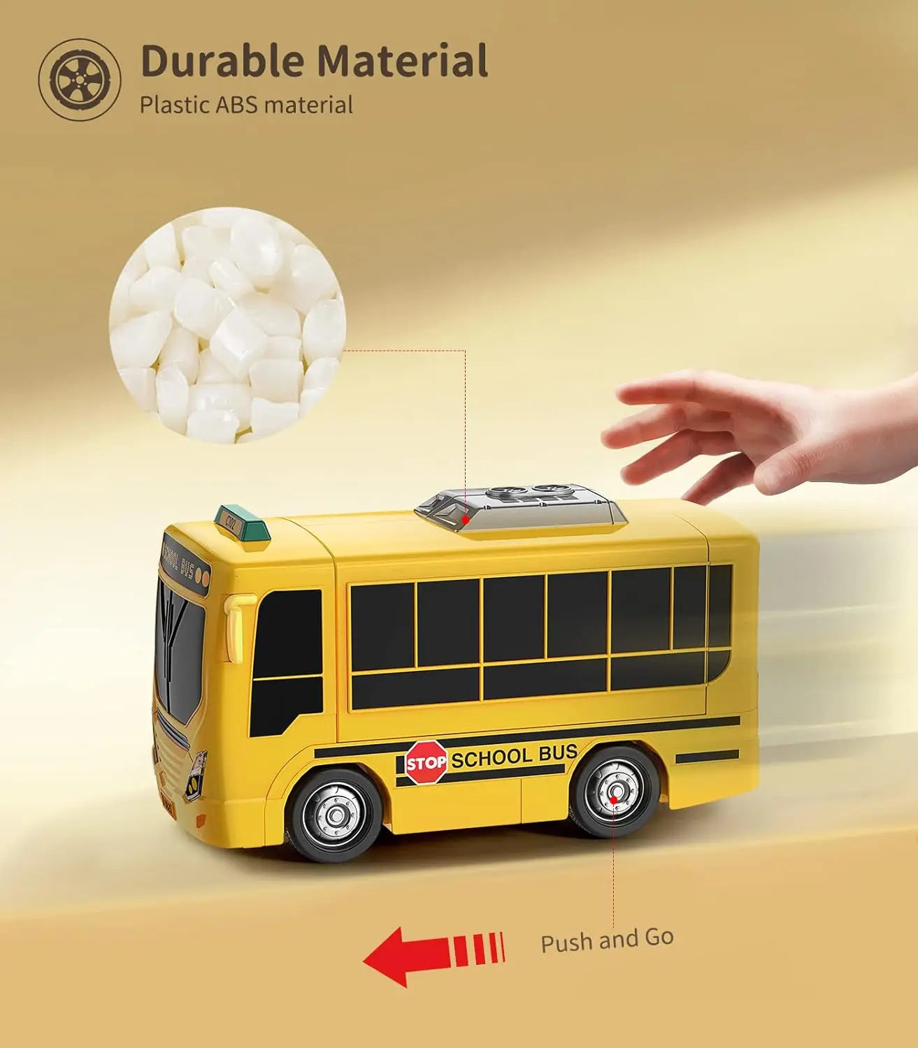 Montessori Interactive Bus Toy