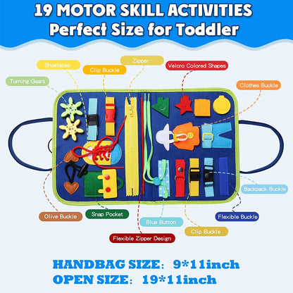 Montessori Busy Book for Toddlers