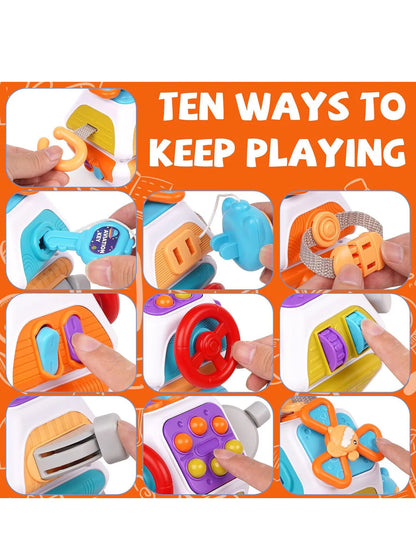 Montessori Baby Busy Board Cube