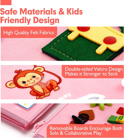 Montessori Busy Book for Toddlers