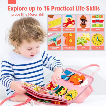 Montessori Busy Book for Toddlers