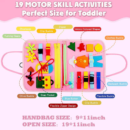 Montessori Busy Book for Toddlers