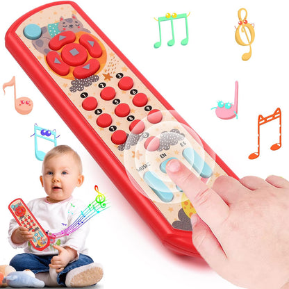 Sensory Silicone Teether Toy – Baby Remote Gift