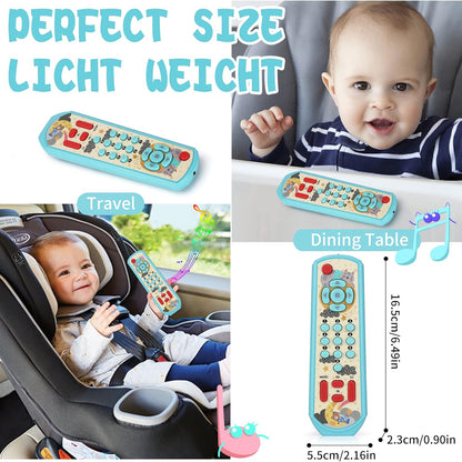 Sensory Silicone Teether Toy – Baby Remote Gift