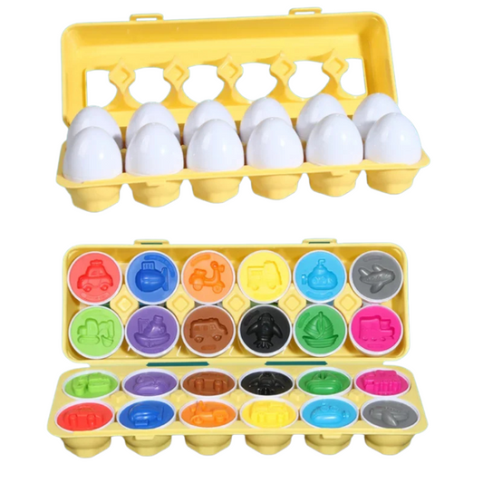 Eggs Screws 3D Puzzle – Montessori Toy