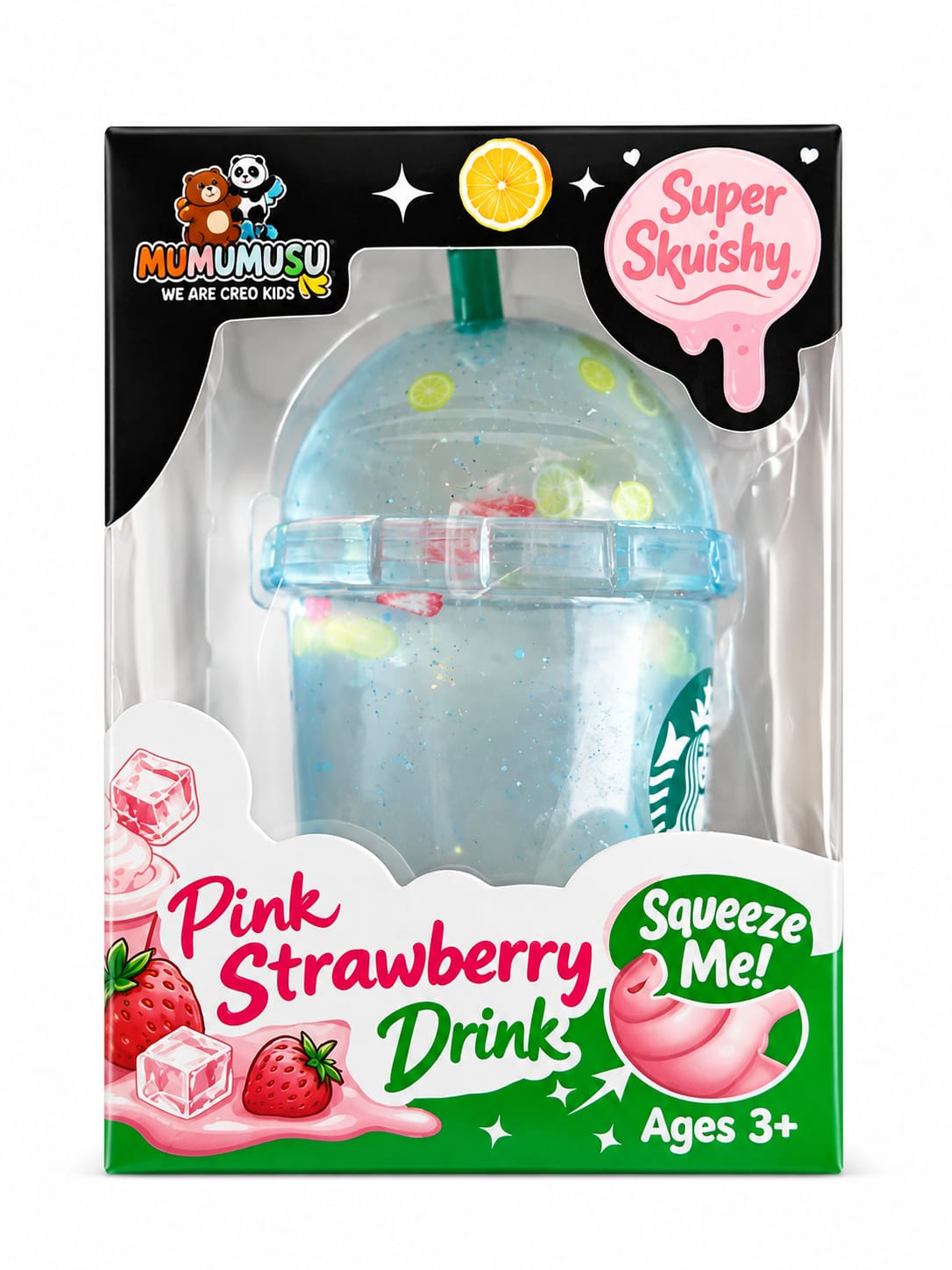 Premium Fruity Squishy Sensory Toy Cup