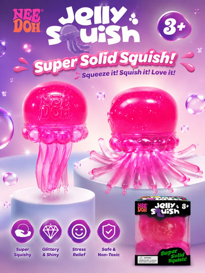 Ultra-Soft Sparkling Jellyfish Squishy