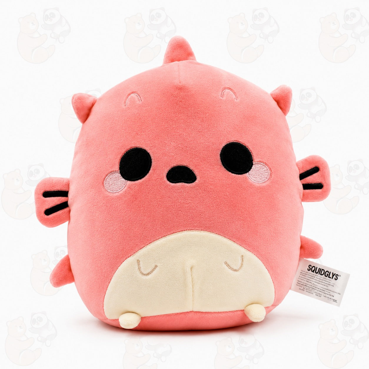 Squidglys Puff the Pufferfish Adoramals Ocean Plush Toy