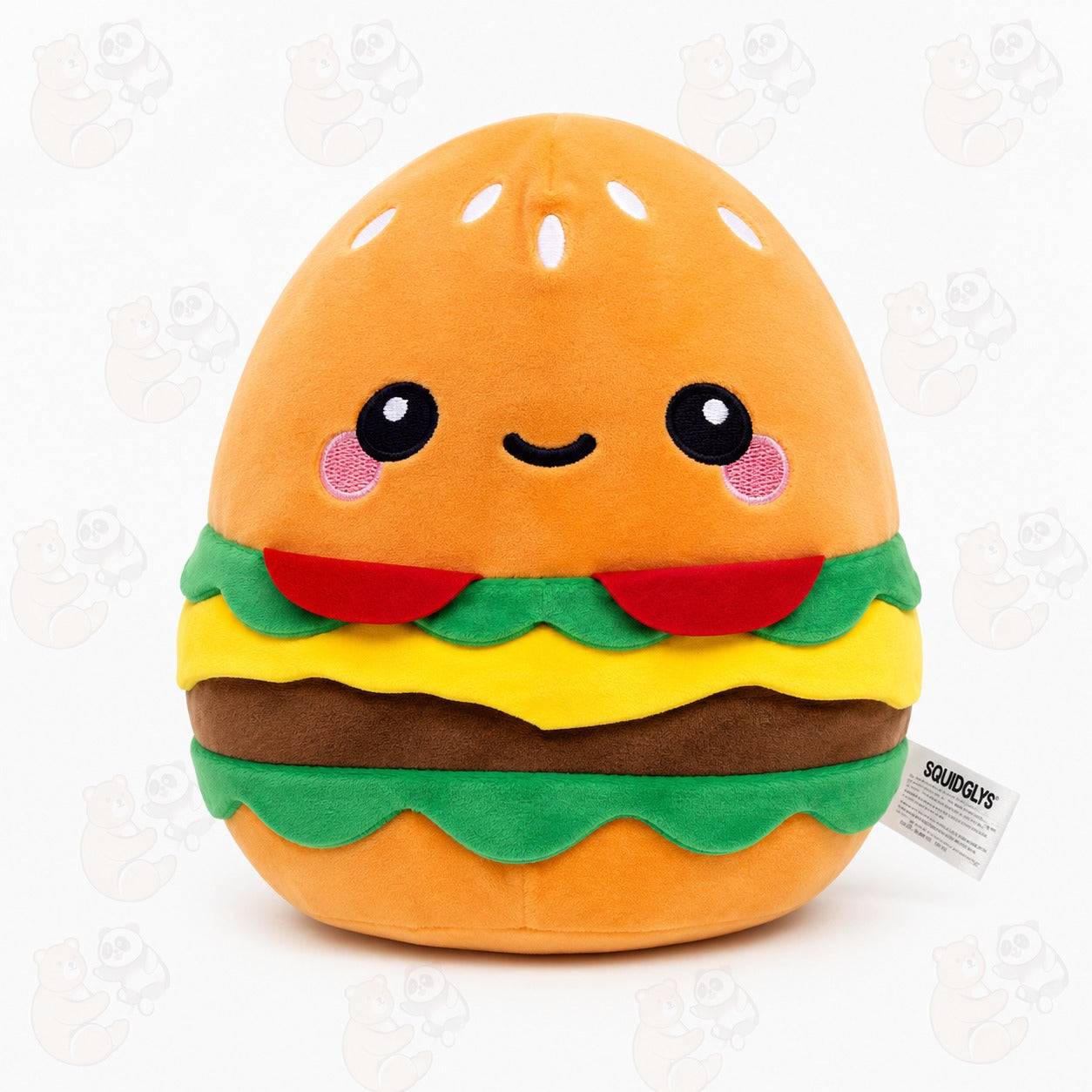 Squidglys Foodiemals Hammy the Burger Plush Toy