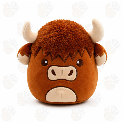 Squidglys Highland Coo Cow Plush Toy