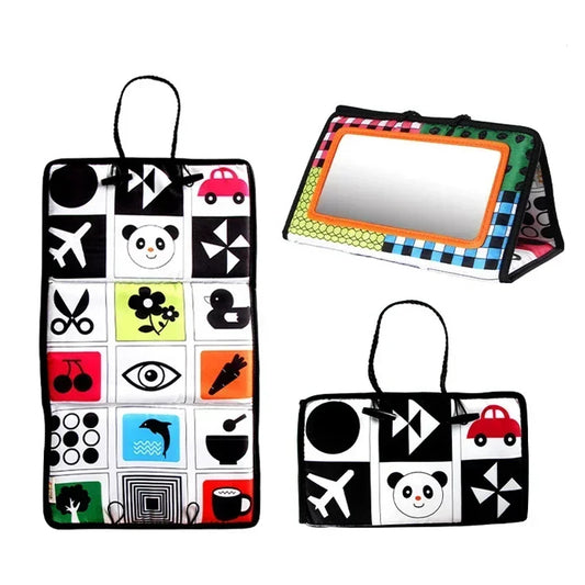 Black & White Newborn Mirror Toy